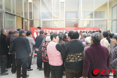 单县海吉亚医院"两代表一委员"开展健康义诊进社区活动